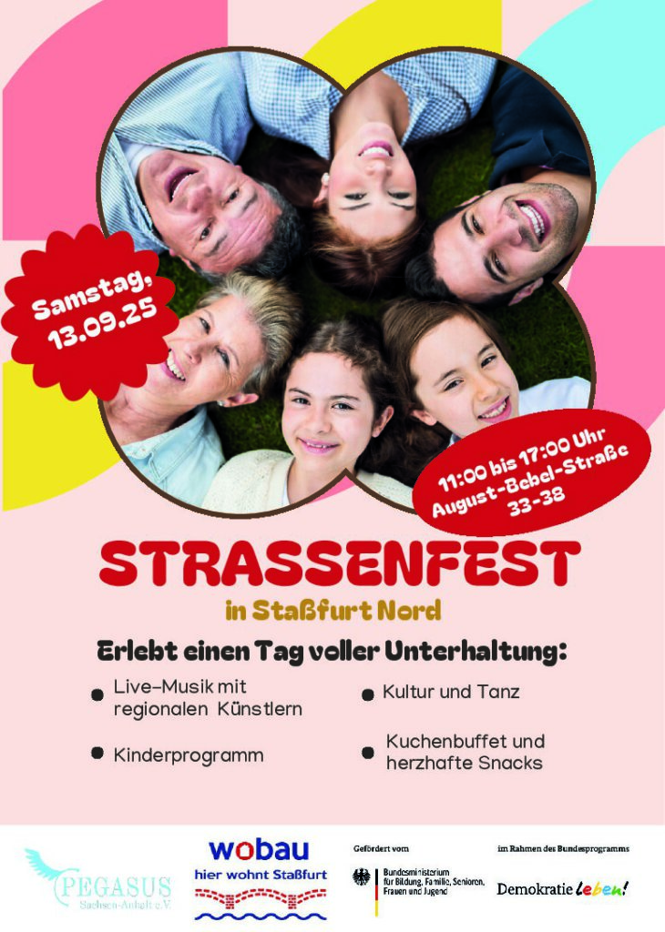 Straßenfest am 13. September 2025